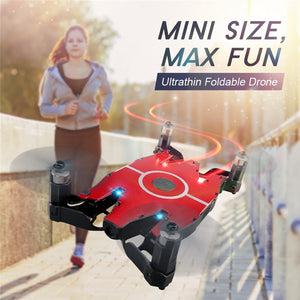 JJR/C JJRC H49 T49 SOL Ultrathin Wifi FPV Selfie Drone 720P Camera Auto Foldable Arm Altitude Hold RC Quadcopter VS H37 H47 E57