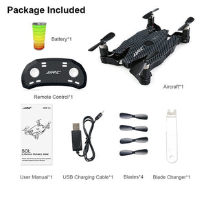 JJR/C JJRC H49 T49 SOL Ultrathin Wifi FPV Selfie Drone 720P Camera Auto Foldable Arm Altitude Hold RC Quadcopter VS H37 H47 E57