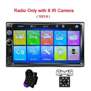 Podofo Radio 2 din Car Multimedia Player 7" Autoradio 2din Stereo Android Mirrorlink for Volkswagen Nissan Hyundai Kia Toyota