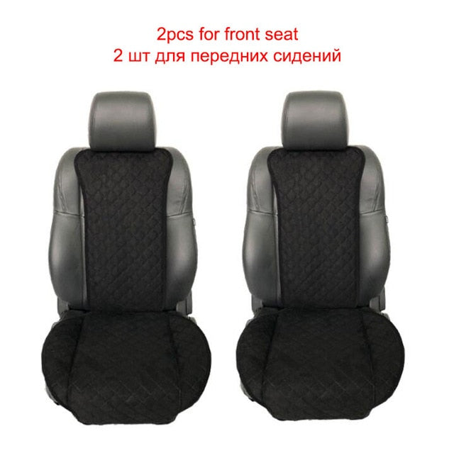 Universal gray Car Seat Cushion back Protector Automotive interior Fit for most Cars Artificial suede Four season Car Seat Cover