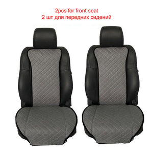 Universal gray Car Seat Cushion back Protector Automotive interior Fit for most Cars Artificial suede Four season Car Seat Cover