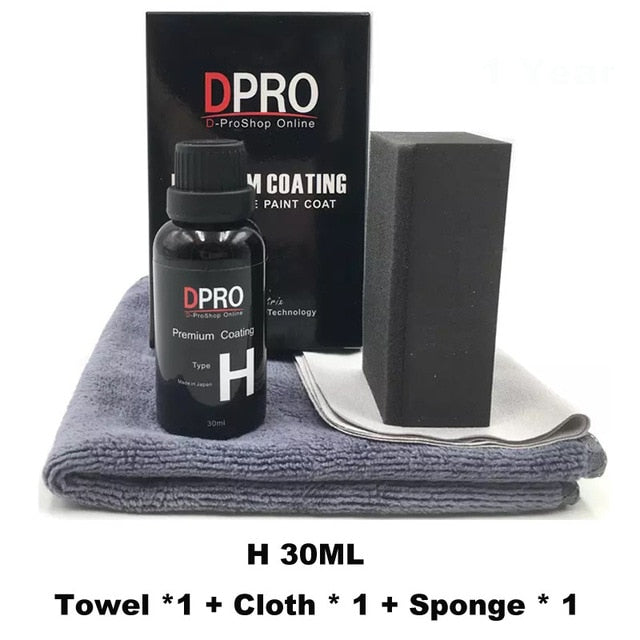 9H Liquid Glass Ceramic Car Coating  Waterproof Nano Ceramics Car Paint Care Liquid Anti-scratch Super Hydrophobic Glass Coating