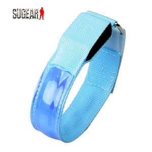 Outdoor Sports Night Running Armband Led Light Safety Belt Arm Leg Warning Wristband Cycling Bike Bicycle Party luces bicicleta