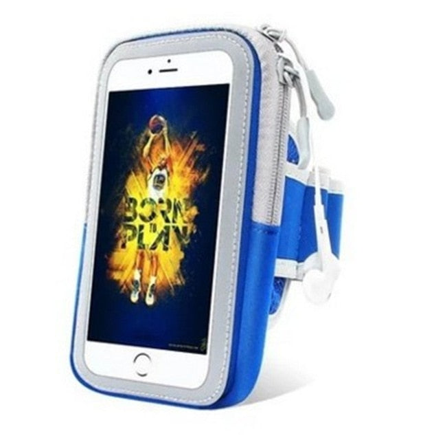 Universal Arm Bag 4-6inch Mobile Motion Phone Armband Cover for Running Sport Arm band holder of the phone on the Arm Case Cover