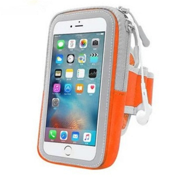 Universal Arm Bag 4-6inch Mobile Motion Phone Armband Cover for Running Sport Arm band holder of the phone on the Arm Case Cover