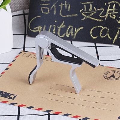 High Quality Aluminium Alloy Guitar Capo Guitar Accessories Quick Change Clamp Key Acoustic Classic Tone Adjusting Guitar Parts