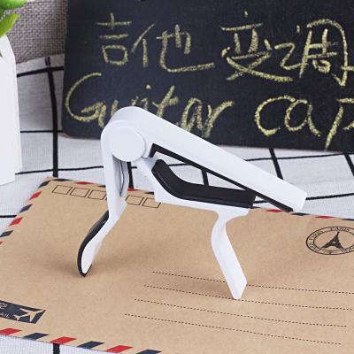 High Quality Aluminium Alloy Guitar Capo Guitar Accessories Quick Change Clamp Key Acoustic Classic Tone Adjusting Guitar Parts