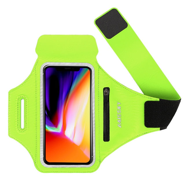 Running Sports Phone Case Arm band For iPhone 11 Pro Max X XR 6 7 8 Plus Samsung Note 10 S10 S9 P30 GYM Armbands For Airpods Bag