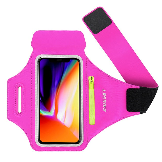 Running Sports Phone Case Arm band For iPhone 11 Pro Max X XR 6 7 8 Plus Samsung Note 10 S10 S9 P30 GYM Armbands For Airpods Bag