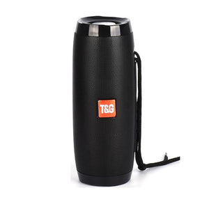 Portable Speaker Bluetooth Column Wireless Bluetooth Speaker Powerful High BoomBox Outdoor Bass HIFI TF FM Radio with LED Light