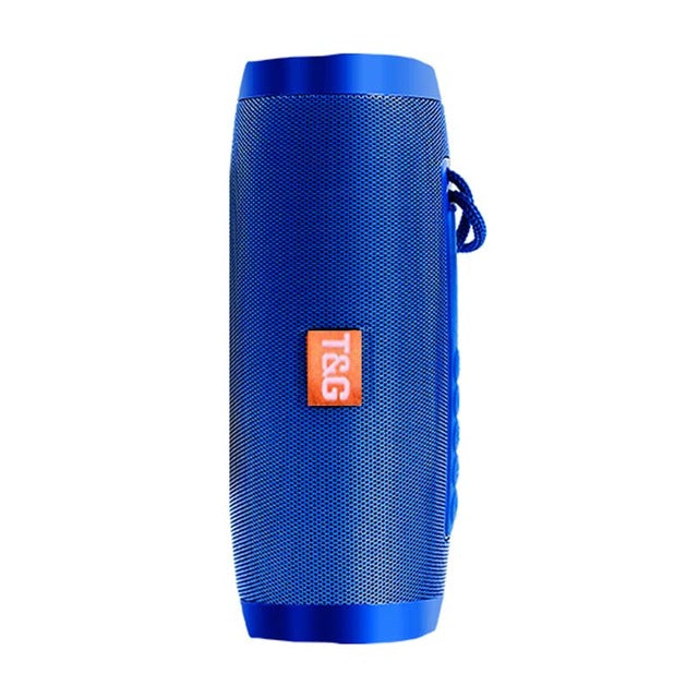 Portable Speaker Bluetooth Column Wireless Bluetooth Speaker Powerful High BoomBox Outdoor Bass HIFI TF FM Radio with LED Light