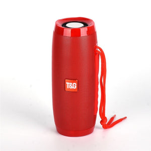 Portable Speaker Bluetooth Column Wireless Bluetooth Speaker Powerful High BoomBox Outdoor Bass HIFI TF FM Radio with LED Light