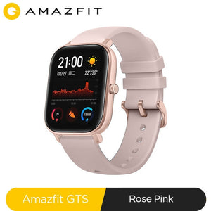 Global Version NEW Amazfit GTS Smart Watch 5ATM Waterproof Swimming Smartwatch 14Days Battery Music Control for Xiaomi IOS Phone