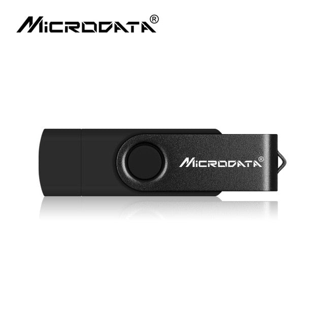 Rotatable smart OTG usb flash drive 64G 32G 16G 8G 4G pen drive Thumb drives memory stick android otg usb key free shipping