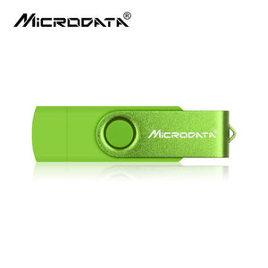 Rotatable smart OTG usb flash drive 64G 32G 16G 8G 4G pen drive Thumb drives memory stick android otg usb key free shipping