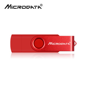 Rotatable smart OTG usb flash drive 64G 32G 16G 8G 4G pen drive Thumb drives memory stick android otg usb key free shipping