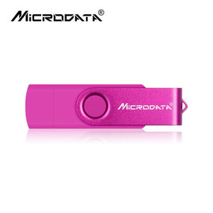 Rotatable smart OTG usb flash drive 64G 32G 16G 8G 4G pen drive Thumb drives memory stick android otg usb key free shipping