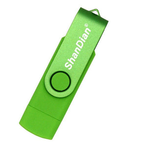 SHANDIAN USB flash drive OTG high Speed drive 64 GB 32 GB 16 GB 8 GB 4GB external storage double Application Micro USB Stick