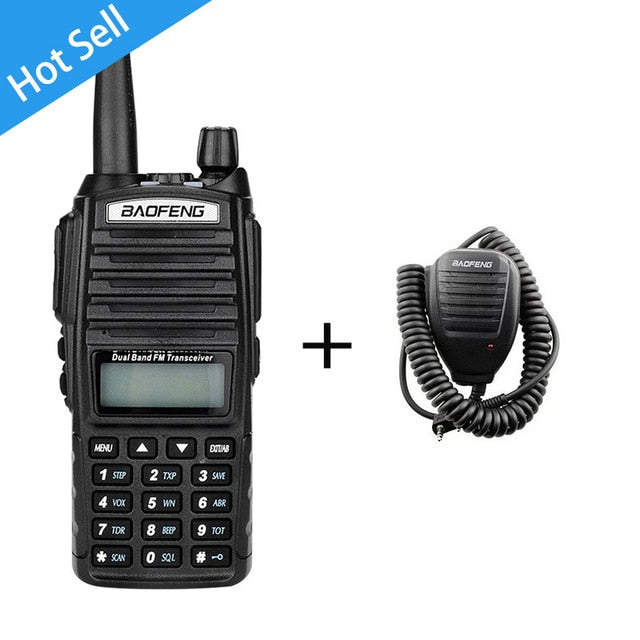 Walkie Talkie BaoFeng UV-82 Dual-Band 136-174/400-520 MHz FM Ham Two Way Radio, Transceiver, Walkie Talkie