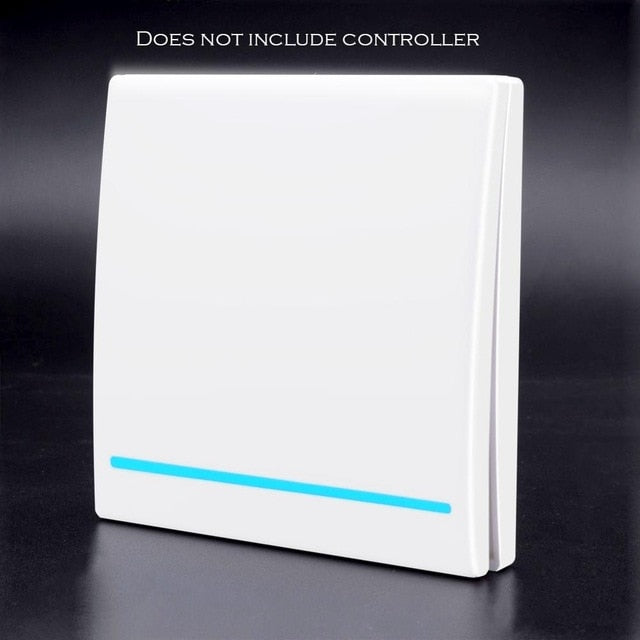 SMATRUL 1/2/3 gang 433Mhz smart push Wireless Switch Light RF Remote Control 110V 220V Receiver Wall Panel button Ceiling Lamp
