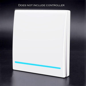 SMATRUL 1/2/3 gang 433Mhz smart push Wireless Switch Light RF Remote Control 110V 220V Receiver Wall Panel button Ceiling Lamp