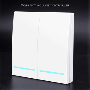 SMATRUL 1/2/3 gang 433Mhz smart push Wireless Switch Light RF Remote Control 110V 220V Receiver Wall Panel button Ceiling Lamp