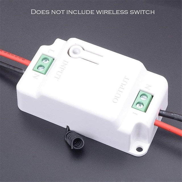 SMATRUL 1/2/3 gang 433Mhz smart push Wireless Switch Light RF Remote Control 110V 220V Receiver Wall Panel button Ceiling Lamp