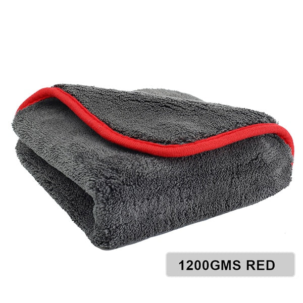 Car Wash 1200GSM Car Detailing Microfiber Towel Car Cleaning Drying Cloth Thick Car Washing Rag for Cars Kitchen Car Care Cloth