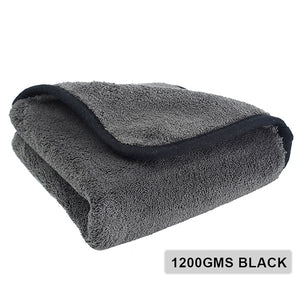 Car Wash 1200GSM Car Detailing Microfiber Towel Car Cleaning Drying Cloth Thick Car Washing Rag for Cars Kitchen Car Care Cloth