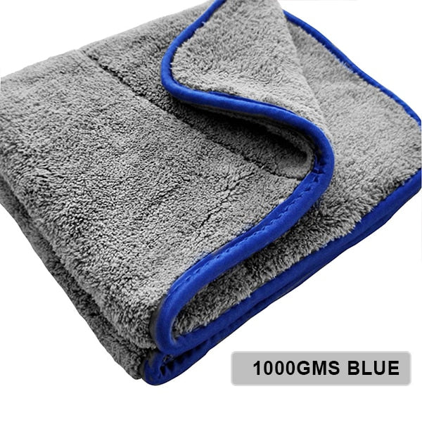 Car Wash 1200GSM Car Detailing Microfiber Towel Car Cleaning Drying Cloth Thick Car Washing Rag for Cars Kitchen Car Care Cloth