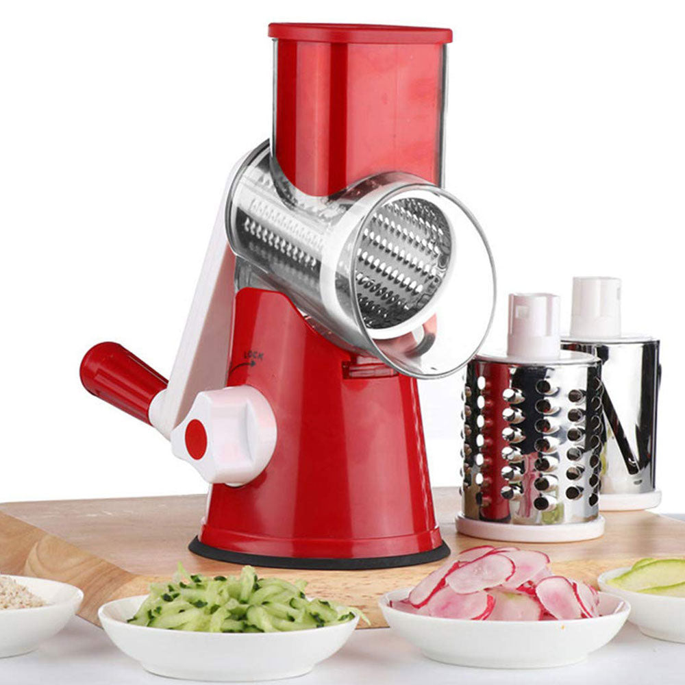 3 In1 Multifunctional Round Mandoline Slicer Manual Vegetable Cutter grater Vegetable Spiralizer Potato Slicer Kitchen Gadgets