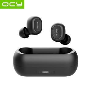 QCY qs1 TWS 5.0 Bluetooth headphone 3D stereo wireless earphone with dual microphone