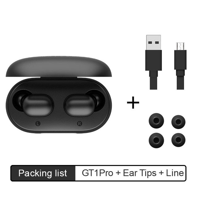 Haylou GT1 Pro Long Battery HD Stereo TWS Bluetooth Earphones, Touch Control  Wireless Headphones With Dual Mic Noise Isolation