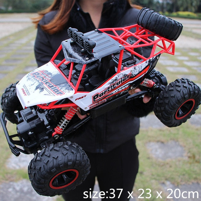 XYCQ RC Car 4WD 2.4GHz climbing Car 4x4 Double Motors Bigfoot Car Remote Control Model Off-Road Vehicle Toy