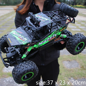 XYCQ RC Car 4WD 2.4GHz climbing Car 4x4 Double Motors Bigfoot Car Remote Control Model Off-Road Vehicle Toy