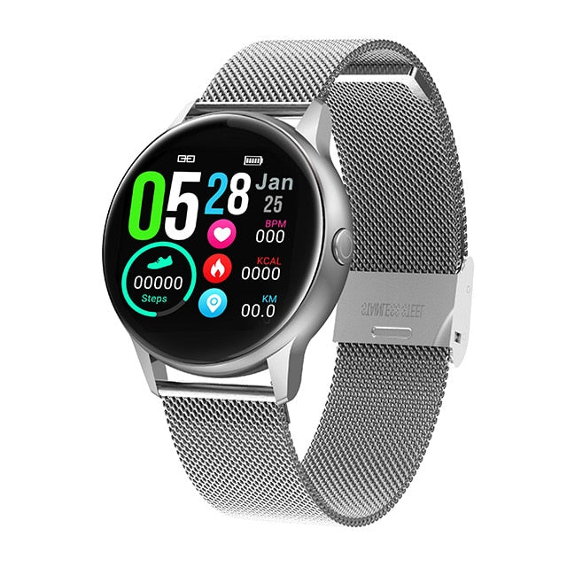 Women IP68 Waterproof Smart Watch Bluetooth Smartwatch For Apple IPhone xiaomi LG Heart Rate Monitor Fitness Tracker