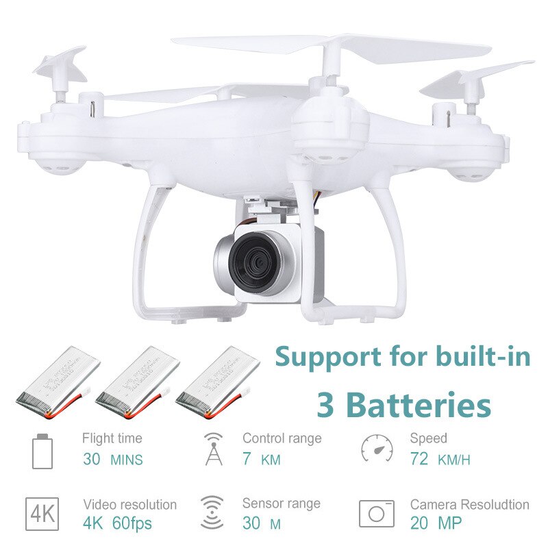 UAV aerial photo WiFi real time image transmission 1080p four axis aircraft fixed height remote control aircraft toy