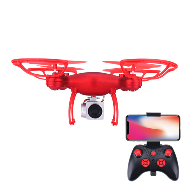 UAV aerial photo WiFi real time image transmission 1080p four axis aircraft fixed height remote control aircraft toy