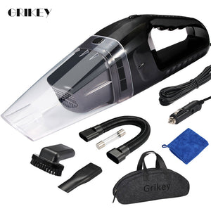 GRIKEY Car Vacuum Cleaner For Car Portable Vacuum Cleaner Handheld 12V 120W Mini Car Vacuum Cleaner Auto Aspirador Coche