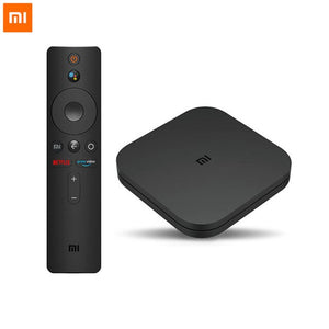 Original Global Xiaomi Mi TV Box S 4K Ultra HD Android TV 8.1 HDR 2G 8G WiFi Google Cast Netflix Smart TV Mi Box 4 Media Player