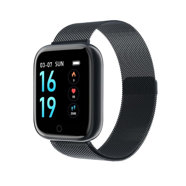 2019 New Women Waterproof Smart Watch T80 Bluetooth Smartwatch For Apple IPhone Xiaomi Heart Rate Monitor Fitness Tracker