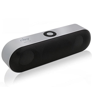 New NBY-18 Mini Bluetooth Speaker Portable Wireless Speaker Sound System 3D Stereo Music Surround Support Bluetooth,TF AUX USB