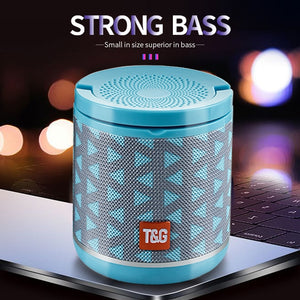 TG518 Bluetooth Speaker Phone Holder TWS Series FM Card Subwoofer Wireless Outdoor Portable Bluetooth Small Speaker