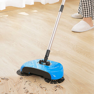 3 in 1 hand push Sweeper Broom Including Broom Dustpan Mop Household Tool Hand Push Automatic Cleaning room Package magic