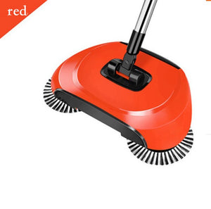 3 in 1 hand push Sweeper Broom Including Broom Dustpan Mop Household Tool Hand Push Automatic Cleaning room Package magic