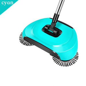 3 in 1 hand push Sweeper Broom Including Broom Dustpan Mop Household Tool Hand Push Automatic Cleaning room Package magic