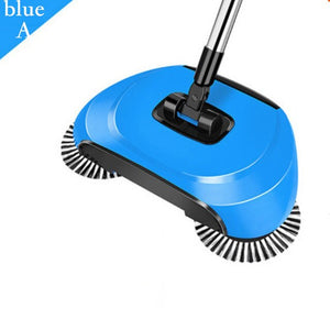 3 in 1 hand push Sweeper Broom Including Broom Dustpan Mop Household Tool Hand Push Automatic Cleaning room Package magic