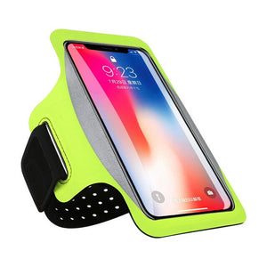 Haissky Running Sport Telefoon Case Op Hand Armband Voor Samsung S10 S9 S8 Iphone X Xs Xr 6 7 8 plus Telefoon Houder Brassard Arm Band