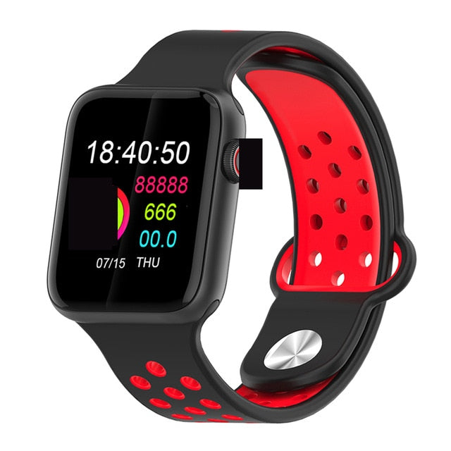 2019 Hot Smart Watch 1.4" Full Touch Screen Men Women Heart Rate Blood Pressure Monitor Smartwatch 5 for Android Apple IOS Phone