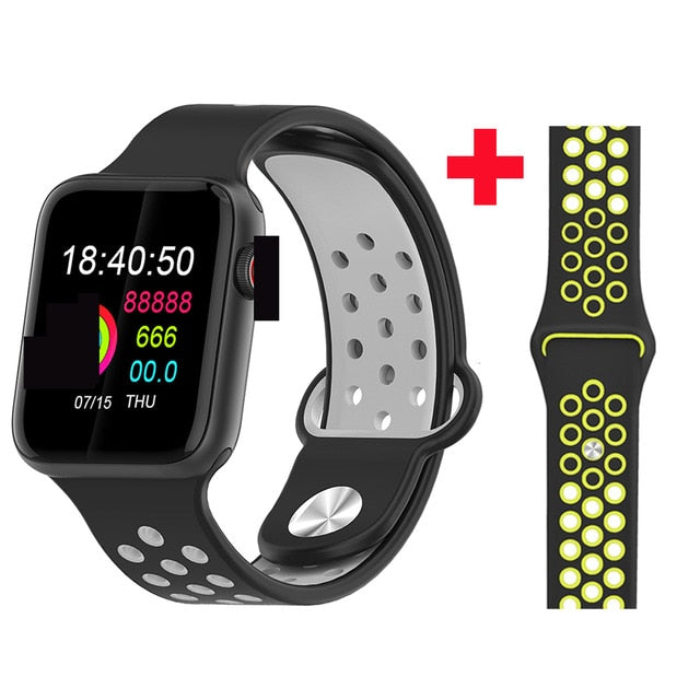 2019 Hot Smart Watch 1.4" Full Touch Screen Men Women Heart Rate Blood Pressure Monitor Smartwatch 5 for Android Apple IOS Phone